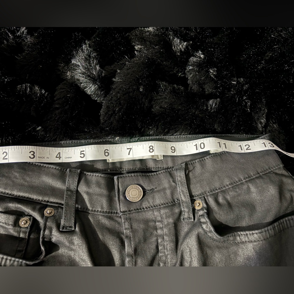 Zara Women's Black Dreed Flare Jean - Picture 7 of 9
